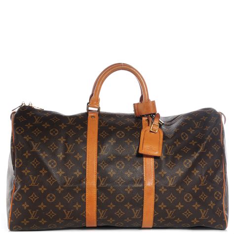 louis vuitton keepall bag history|Louis Vuitton Keepall 50 bag.